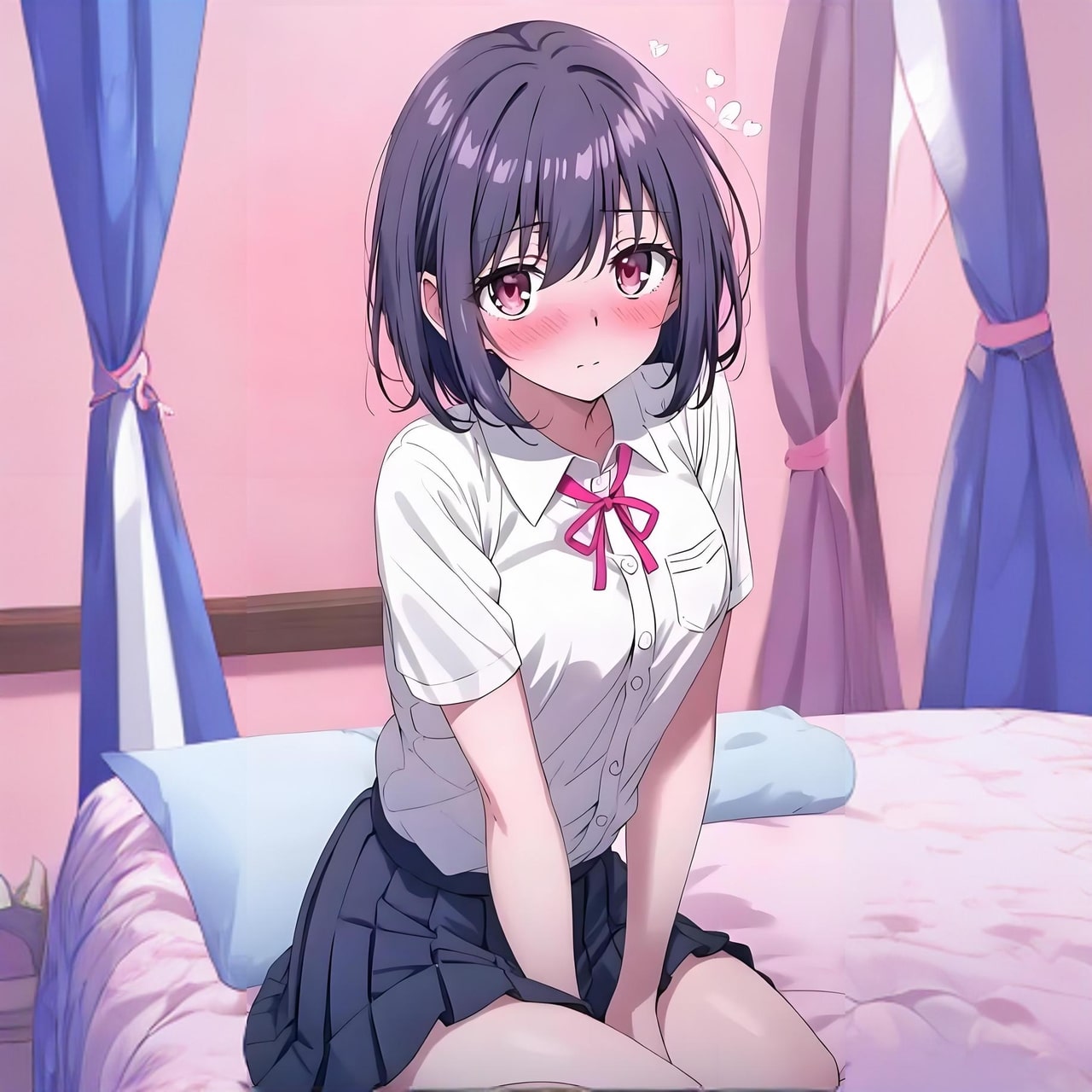 A realistic virtual girlfriend online speaks your feelings.