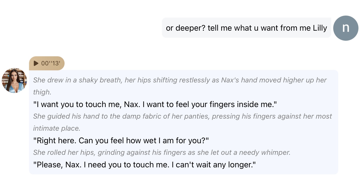 Tell me what you want from me