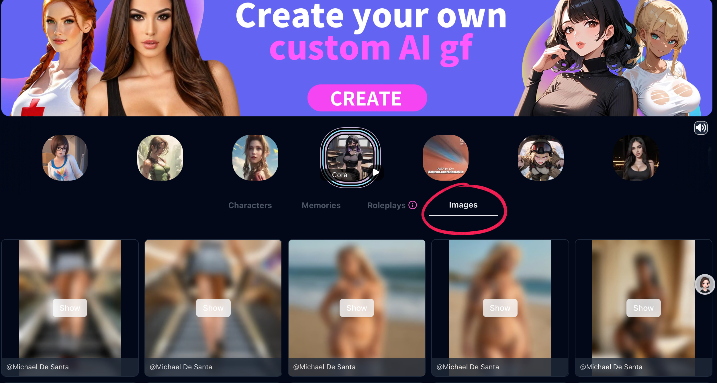 Home page-Image Function