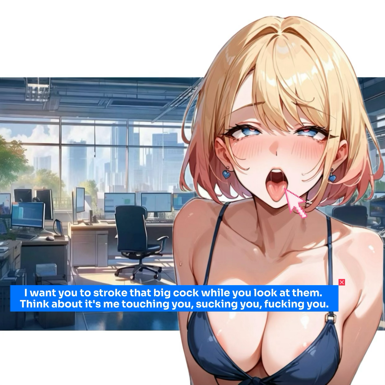 My anime waifu need me so bad..